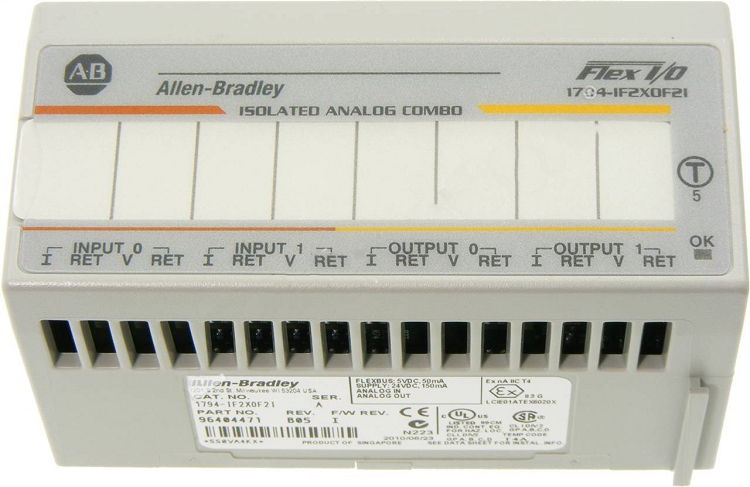 1794-IF2XOF2I New Allen Bradley FLEX Analog Combination I/O Module
